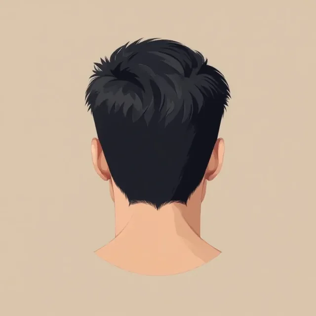 Illustration: sådan fotograferer du donorområdet bagfra