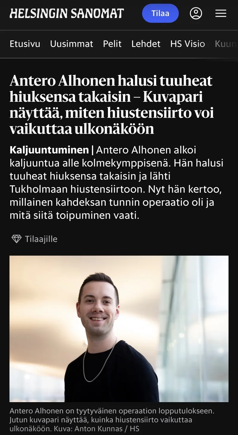 Yle: Artikel om Akuutti